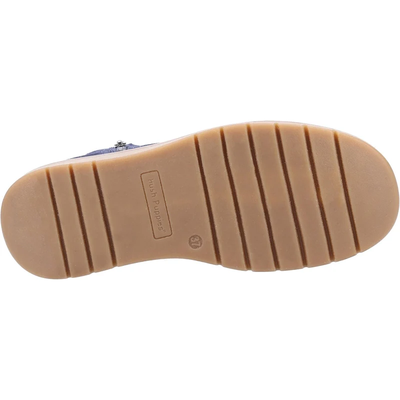 Hush Puppies Damen Libby Wildlederstiefel – Marineblau