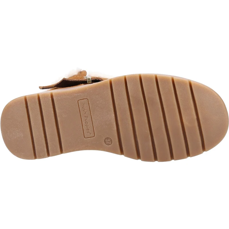 Hush Puppies Damen Lexie Wildlederstiefel – Hellbraun