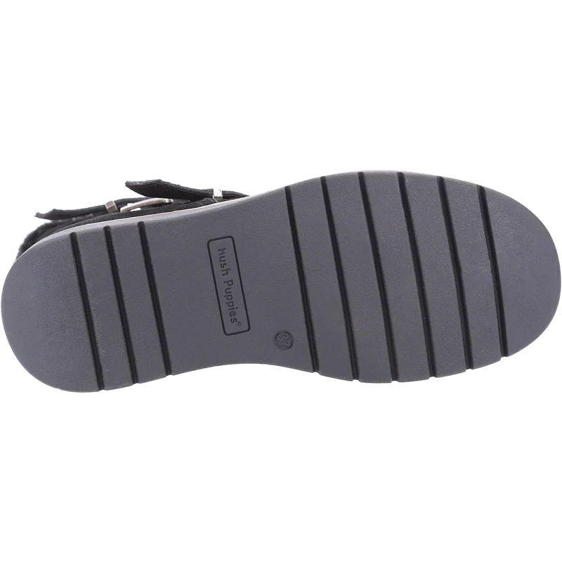 Hush Puppies Damen Lexie Wildlederstiefel - Schwarz