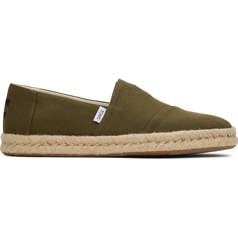 TOMS Herren Alpargata Rope 2.0 Slip-On Espadrille | Olive