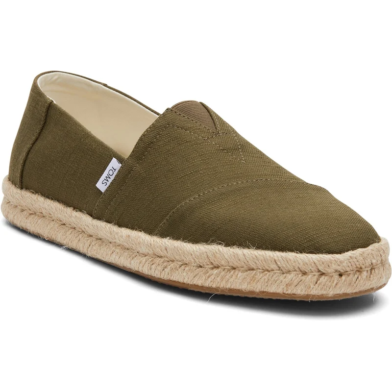 TOMS Herren Alpargata Rope 2.0 Slip-On Espadrille | Olive