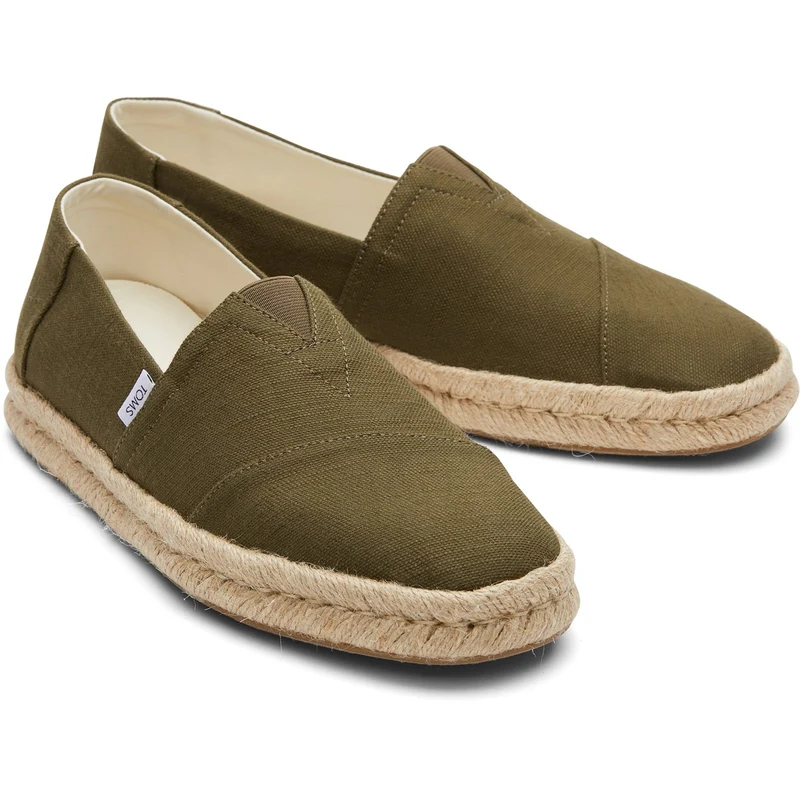 TOMS Herren Alpargata Rope 2.0 Slip-On Espadrille | Olive