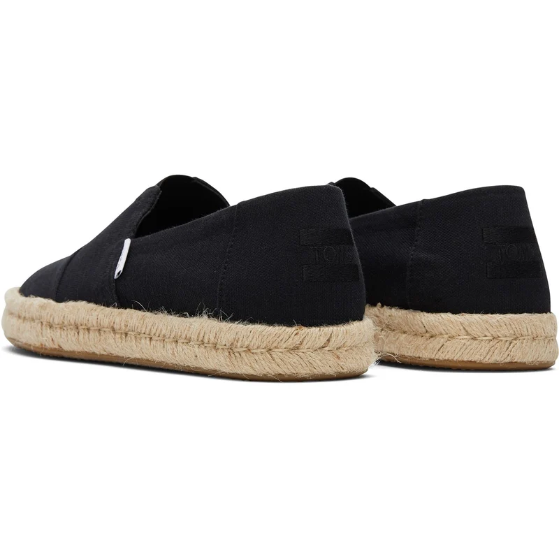 TOMS Alpargata Rope 2.0 Espadrilles zum Hineinschlüpfen für Herren | Schwarz