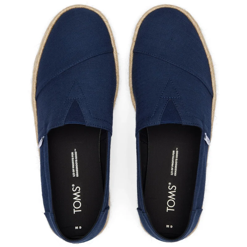 TOMS Herren Alpargata Rope 2.0 Slip-On Espadrille | Marine