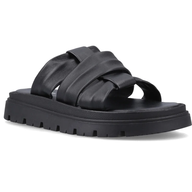 Hush Puppies Loretta Damensandale | Schwarz