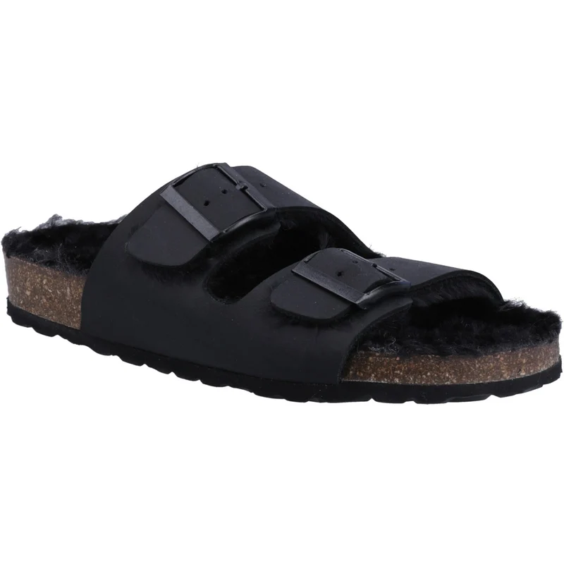 Hush Puppies Jessie Damensandale | Schwarz