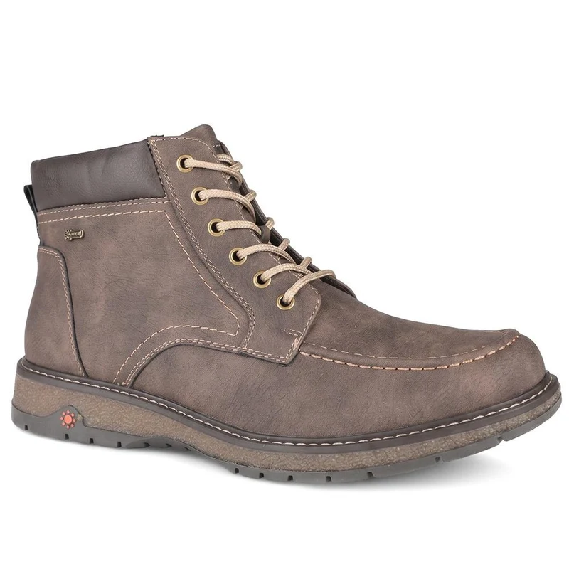 Relife Extra Wide Lace Up Casual Ankle Boots - RELIF44009 / 329 871