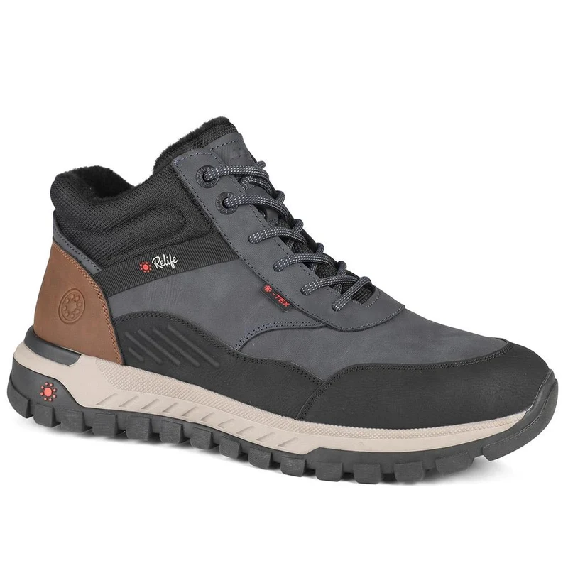 Relife Extra Wide Walking Boots - RELIF44007 / 329 861 - Navy