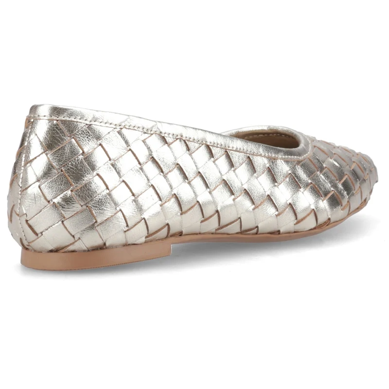 Hush Puppies Darla Ballerinas für Damen, gewebt | Gold