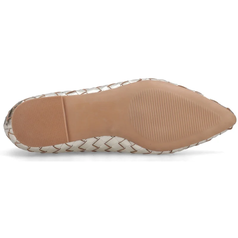 Hush Puppies Darla Ballerinas für Damen, gewebt | Gold