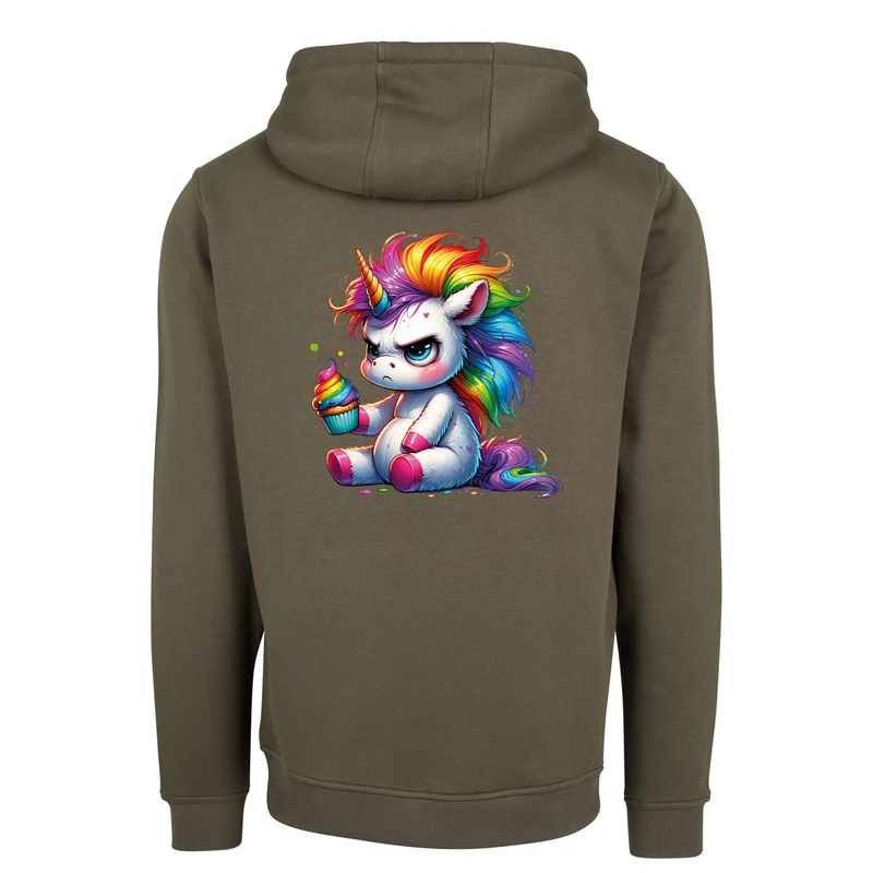 ZIP Hoodie - Einhorn Cupcake