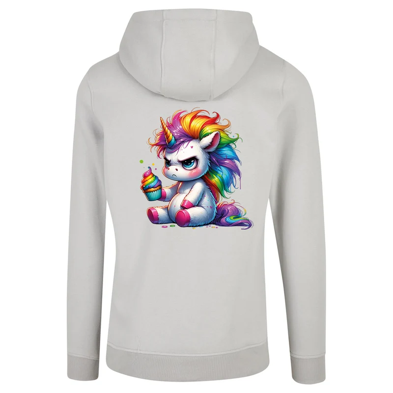 ZIP Hoodie - Einhorn Cupcake