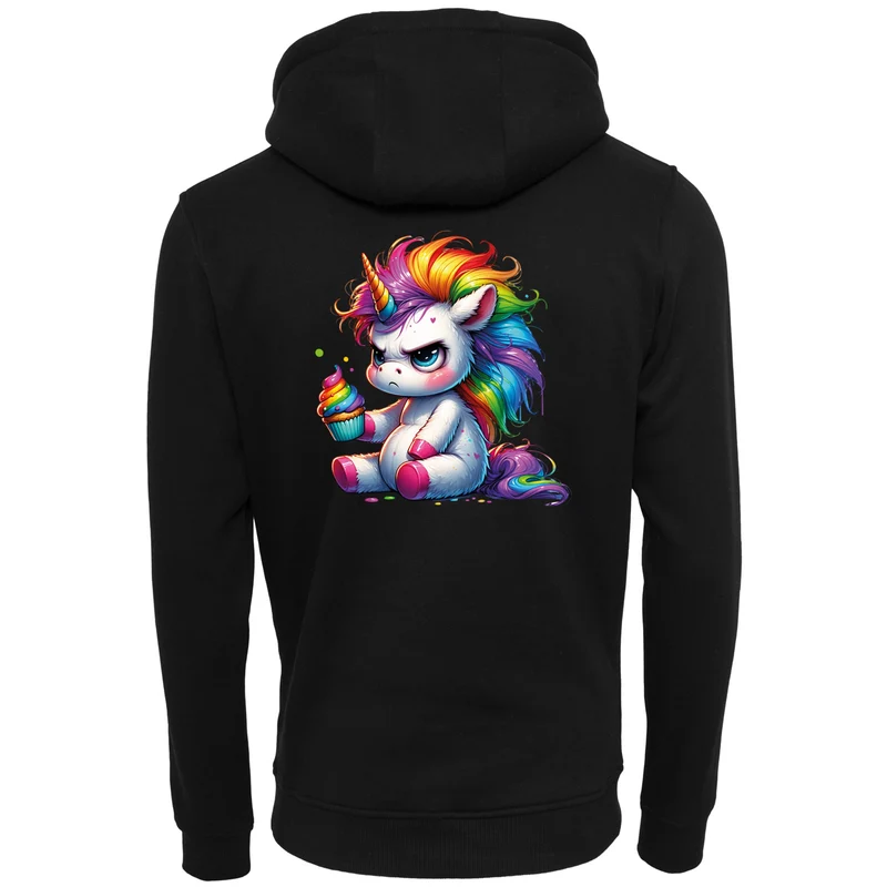 ZIP Hoodie - Einhorn Cupcake
