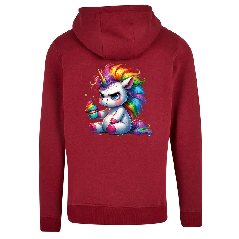 ZIP Hoodie - Einhorn Cupcake