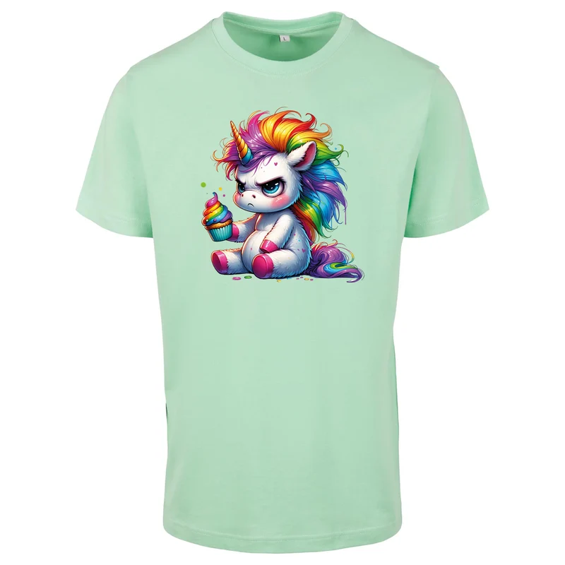 T-Shirt Shirt - Einhorn Cupcake