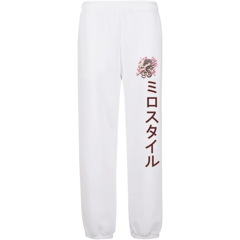 Sweatpants Jogginghose - Blossom Dragon Miro Style