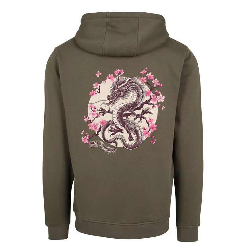 Hoodie - Blossom Dragon