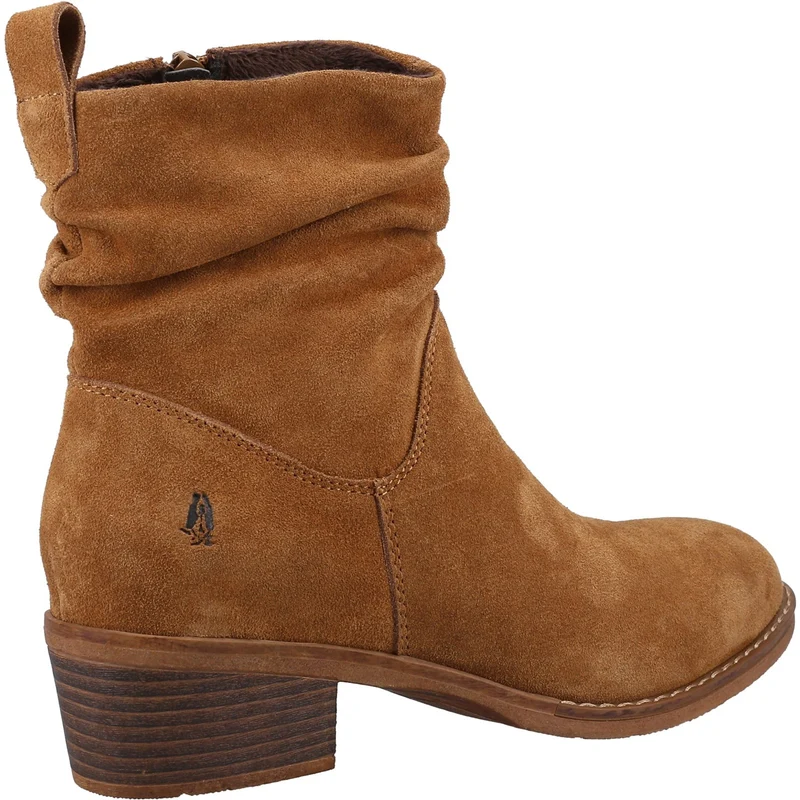 Hush Puppies Damen Iris Wildlederstiefel – Hellbraun