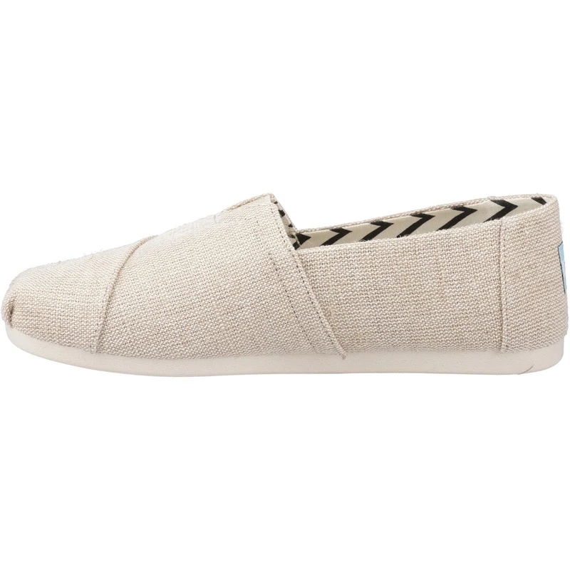 TOMS Alpargata Espadrilles für Herren zum Hineinschlüpfen | Naturfarben, ungefärbt