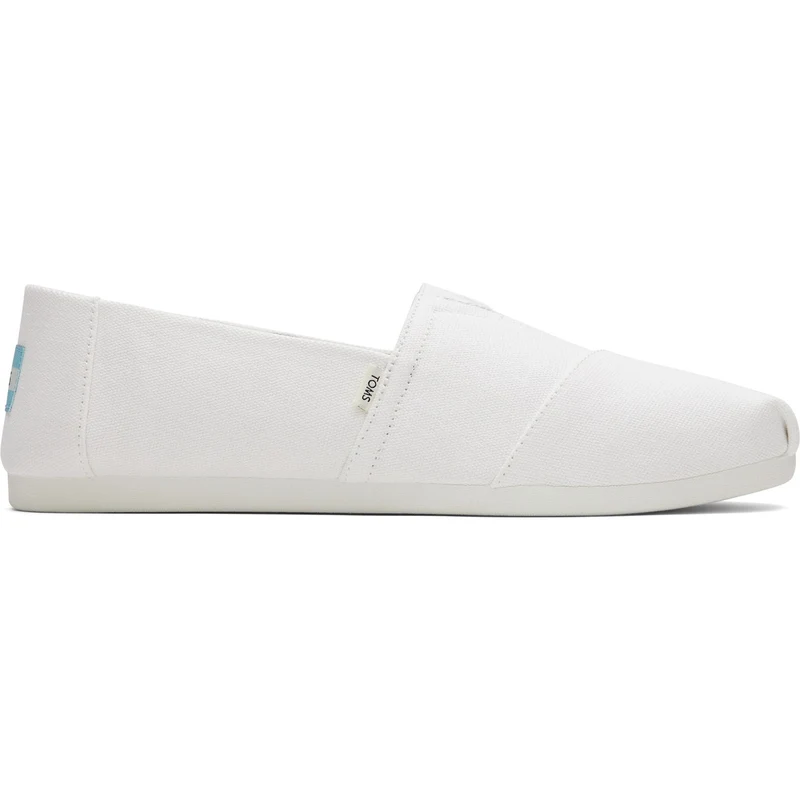 TOMS Herren Alpargata Slip-On Espadrille | Weiß