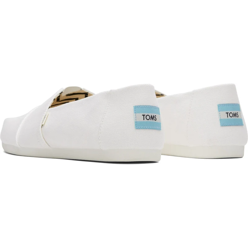 TOMS Herren Alpargata Slip-On Espadrille | Weiß