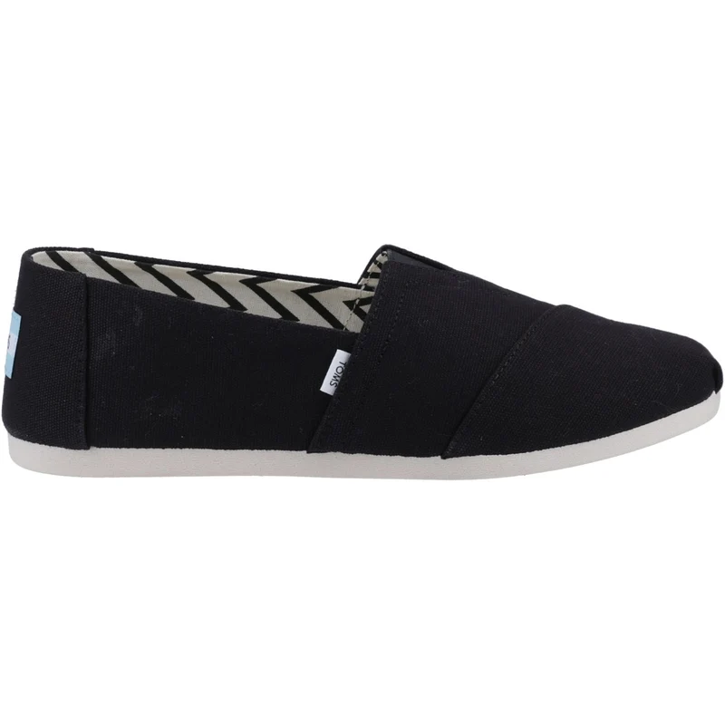 TOMS Alpargata Espadrilles für Herren zum Hineinschlüpfen | Schwarz