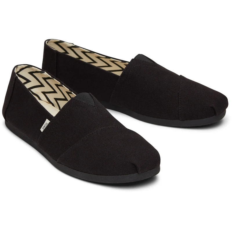 TOMS Alpargata Espadrilles zum Hineinschlüpfen für Herren | Schwarz