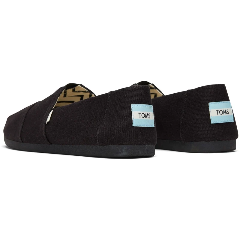 TOMS Alpargata Espadrilles zum Hineinschlüpfen für Herren | Schwarz