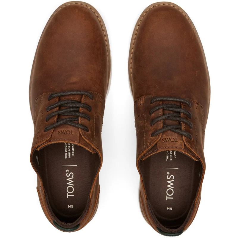 TOMS Navi Oxford Herrenschuh | Topasbraun