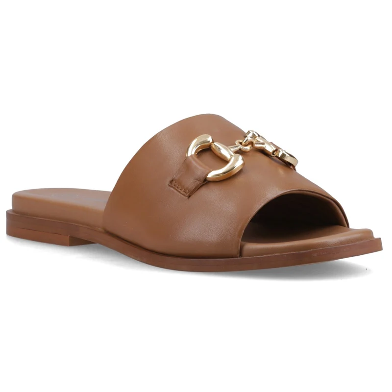Hush Puppies Damen-Mule-Sandalen Lana Snaffle | Hellbraun