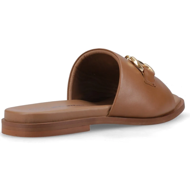 Hush Puppies Damen-Mule-Sandalen Lana Snaffle | Hellbraun
