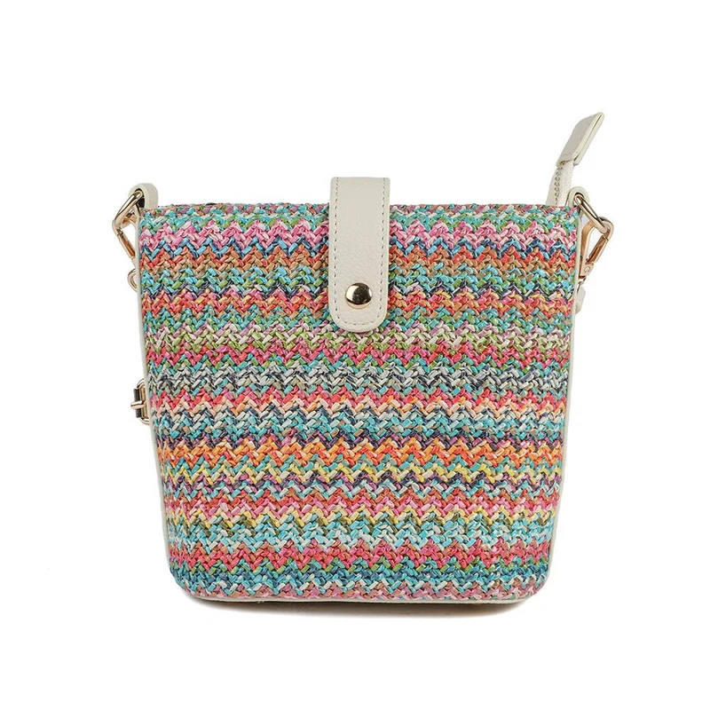 Woven Cross-Body Bag - RIM39003 / 325 286 - Pink Multi