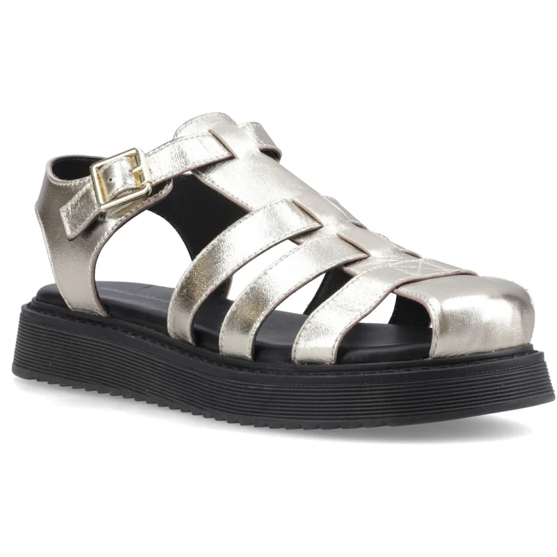 Hush Puppies Cassandra Gladiator-Sandalen für Damen | Gold
