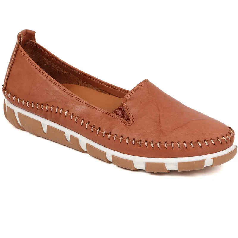 Slip-On Leather Pumps - GOKH39011 / 326 241