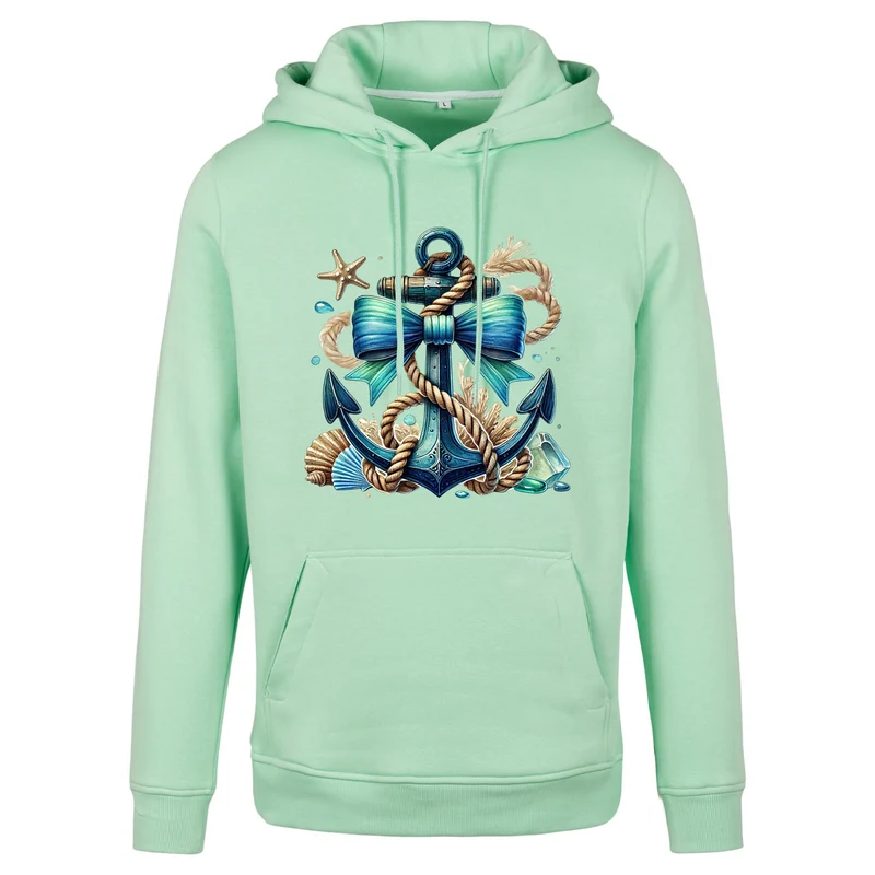 Hoodie - Anker Türkis