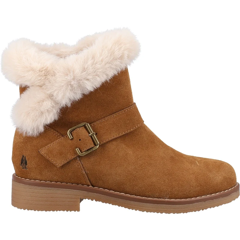 Hush Puppies Damen Hannah Wildlederstiefel – Hellbraun