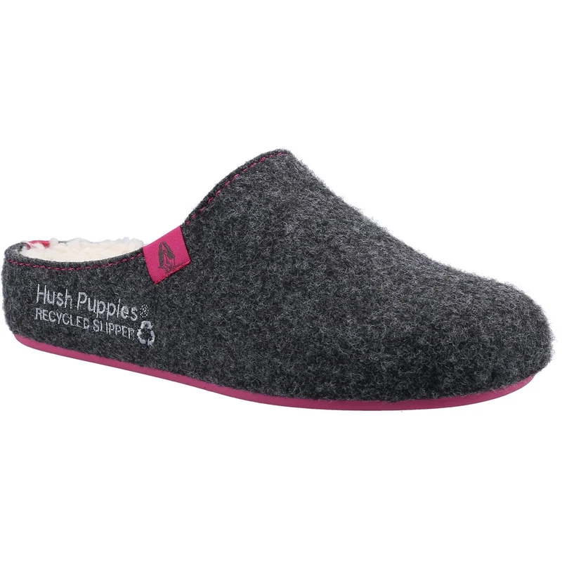 Hush Puppies Damen The Good Slipper – Anthrazit