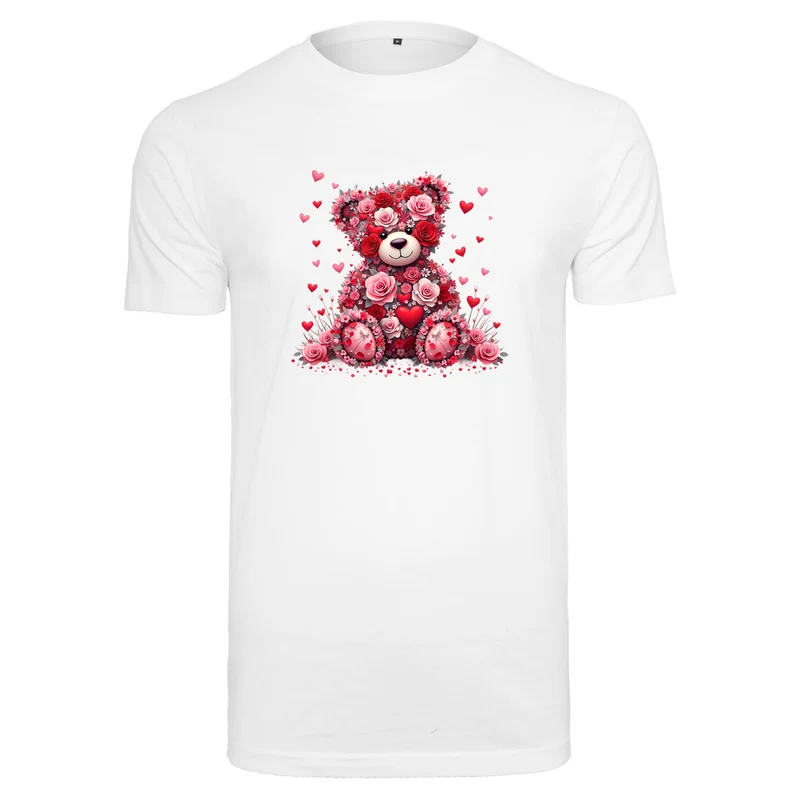 T-Shirt Shirt - Teddybär Flower