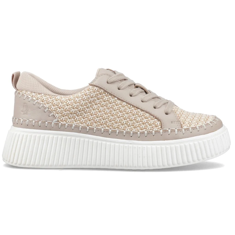 Hush Puppies Damen Haisley Woven Sneaker | Taupe