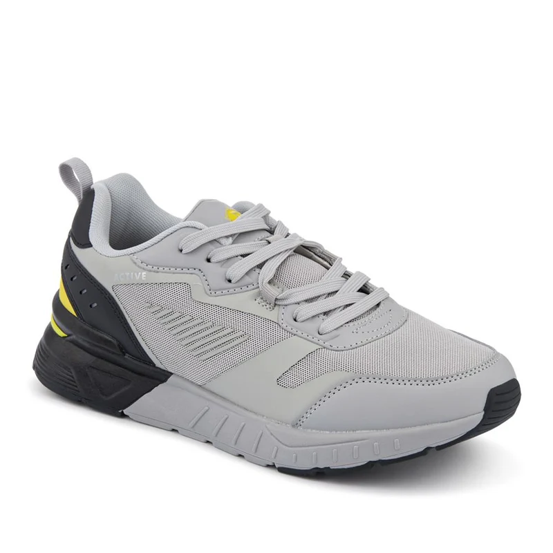 Extra-Wide Chunky Trainers - BOJIE41018 / 327 052 - Light Grey