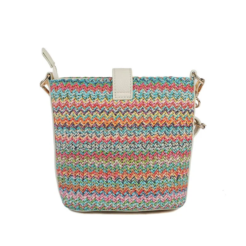 Woven Cross-Body Bag - RIM39003 / 325 286 - Pink Multi