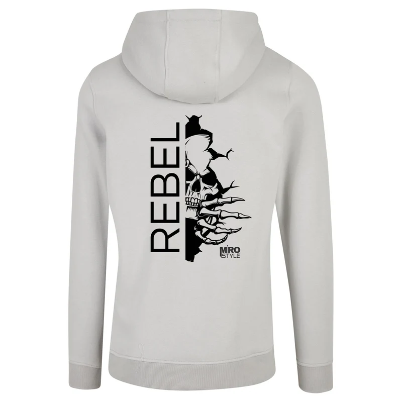 ZIP Hoodie - Rebel Skull - MIRO Style