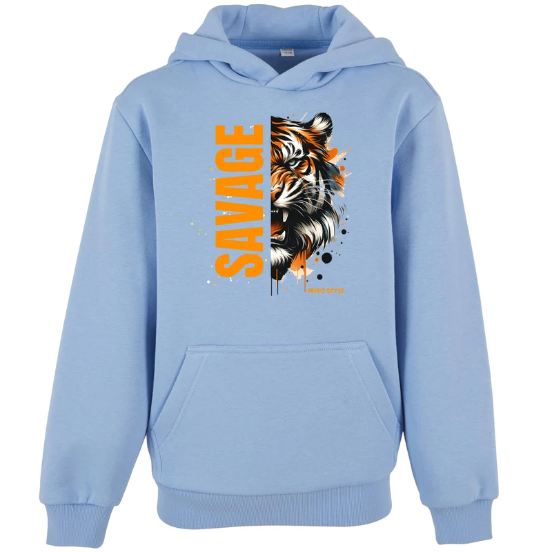 Kids Hoodie - Savage Tiger MIRO Style