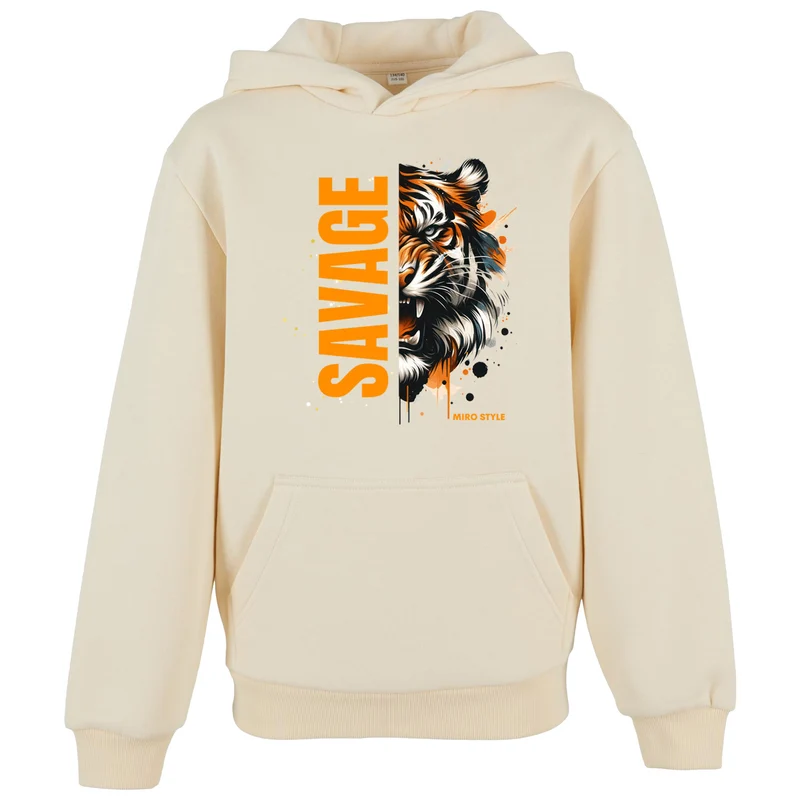 Kids Hoodie - Savage Tiger MIRO Style