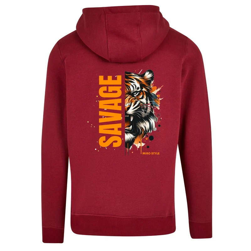 ZIP Hoodie - Savage Tiger MIRO Style