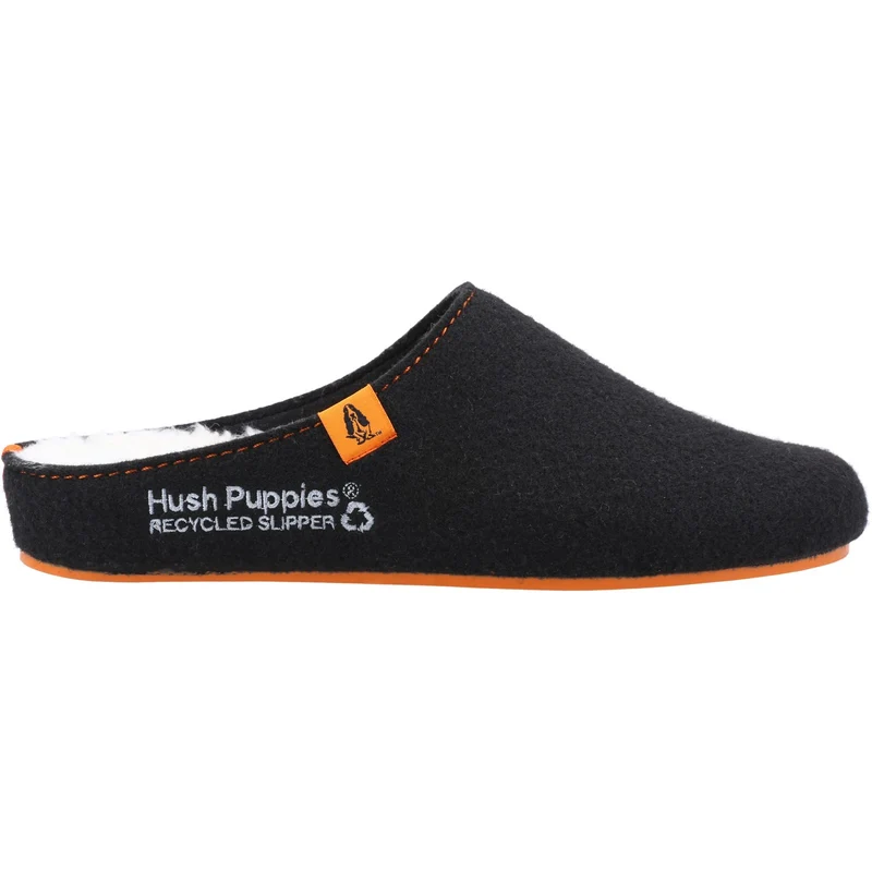 Hush Puppies Herren The Good Slipper – Schwarz