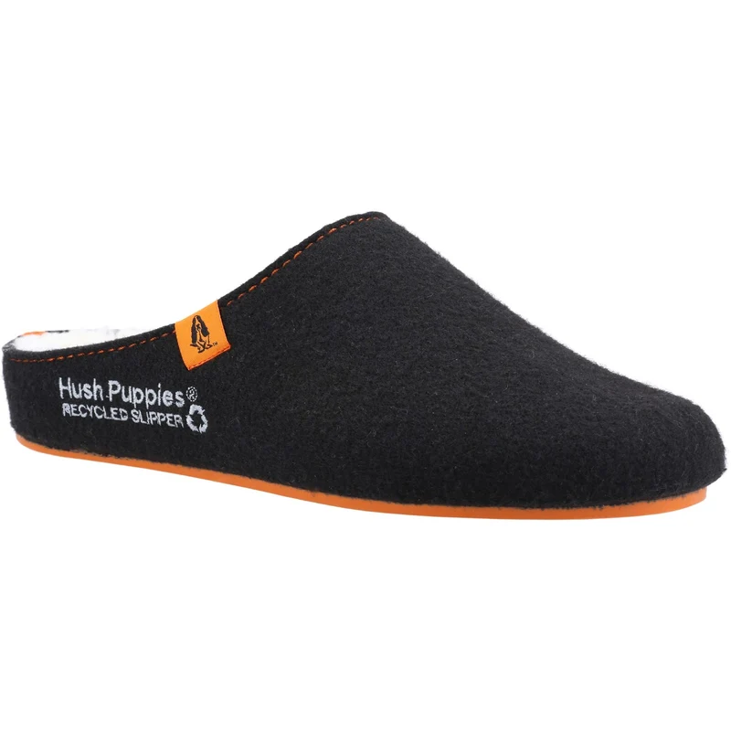 Hush Puppies Herren The Good Slipper – Schwarz
