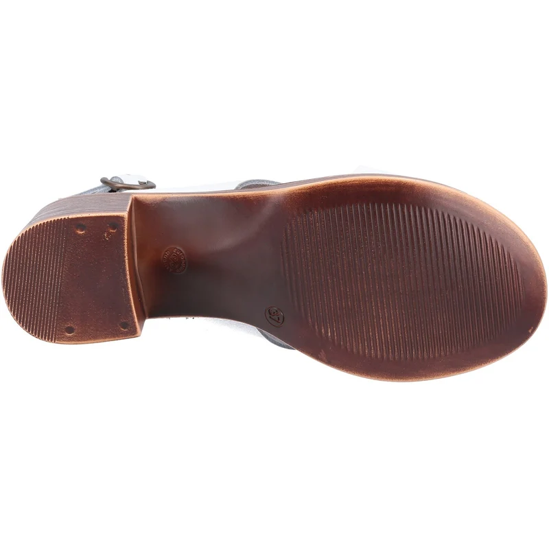 Hush Puppies Damen Gabrielle Ledersandale – Weiß