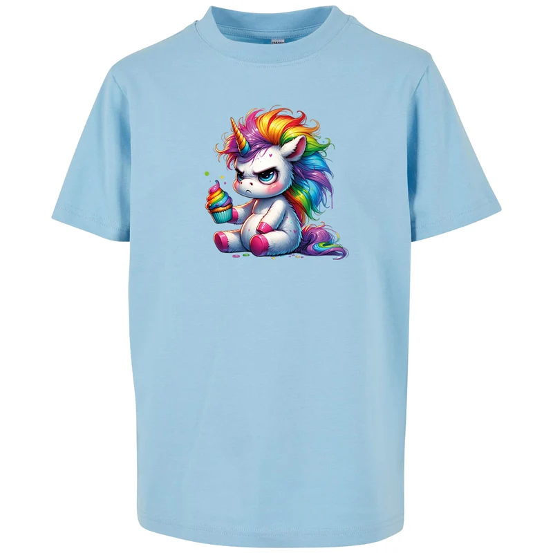 Kids T-Shirt - Einhorn Cupcake