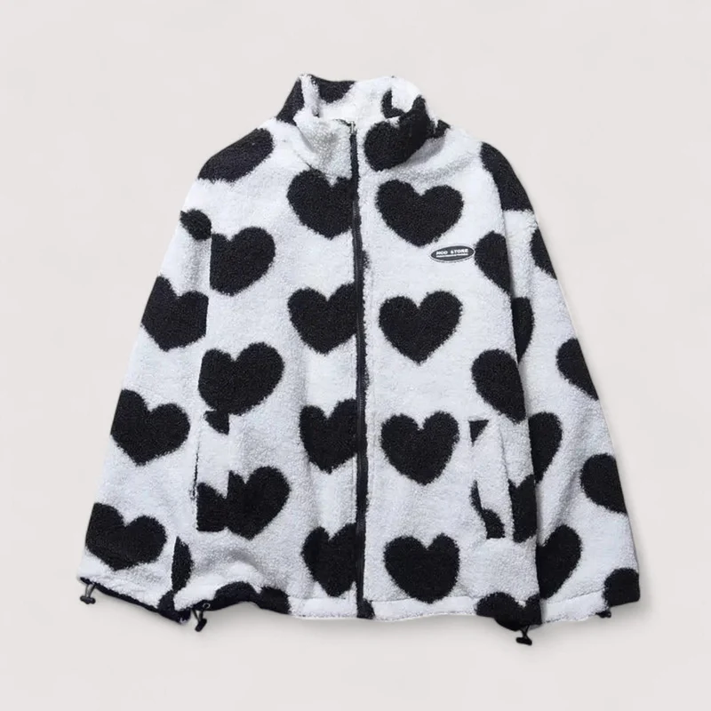 Gerina – Wendejacke Mit Herzmuster